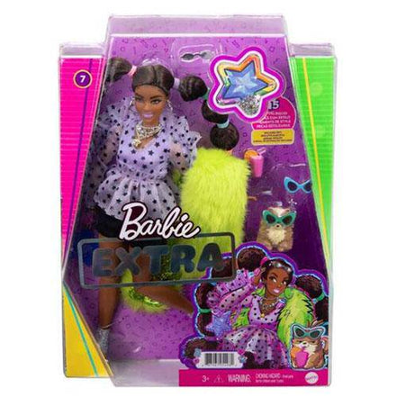 Barbie Extra Doll - Select Figure(s) - Flip Side CollectiblesFashion DollToyShnipDoll 7 - Pigtails with Bobble Hair