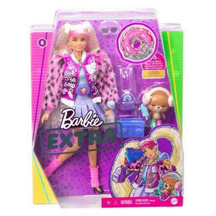 Barbie Extra Doll - Select Figure(s) - Flip Side CollectiblesFashion DollToyShnipDoll 8 - Blonde with Pigtails