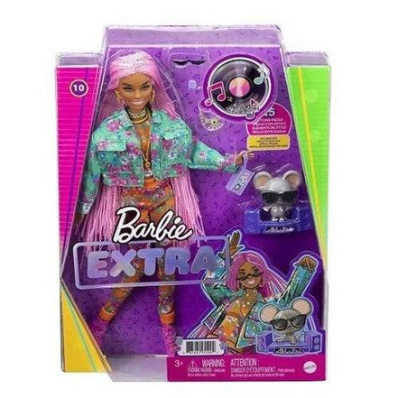 Barbie Extra Doll - Select Figure(s) - Flip Side CollectiblesFashion DollToyShnipDoll 10 - Pink Braids