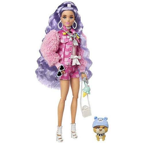 Barbie Extra Doll - Select Figure(s) - Flip Side CollectiblesFashion DollToyShnipDoll 6 - Millie with Periwinkle Hair