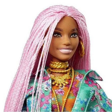 Barbie Extra Doll - Select Figure(s) - Flip Side CollectiblesFashion DollToyShnipDoll 10 - Pink Braids