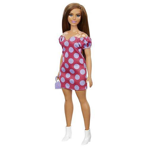 Barbie Fashionista - Select Figure(s) - Flip Side CollectiblesFashion DollToyShnip171 Vitiligo with Polka Dot Dress