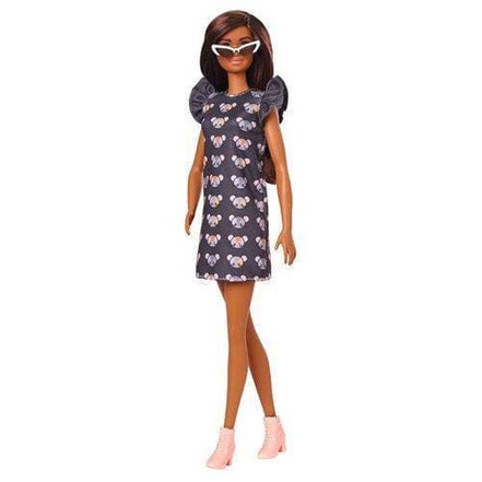 Barbie Fashionista - Select Figure(s) - Flip Side CollectiblesFashion DollToyShnipDoll 140 with Long Brunette Hair