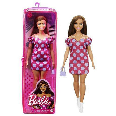 Barbie Fashionista - Select Figure(s) - Flip Side CollectiblesFashion DollToyShnip171 Vitiligo with Polka Dot Dress