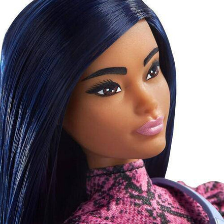 Barbie Fashionista - Select Figure(s) - Flip Side CollectiblesFashion DollToyShnip143 Pink Snake Print Dress & Over Shoulder Bag