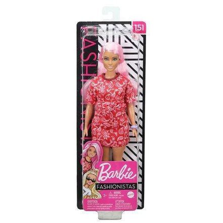 Barbie Fashionista - Select Figure(s) - Flip Side CollectiblesFashion DollToyShnipDoll 151 with Long Pink Hair