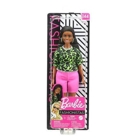 Barbie Fashionista - Select Figure(s) - Flip Side CollectiblesFashion DollToyShnipDoll 144 with Long Brunette Braids