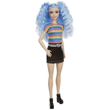 Barbie Fashionista - Select Figure(s) - Flip Side CollectiblesFashion DollToyShnip170 Blue hair