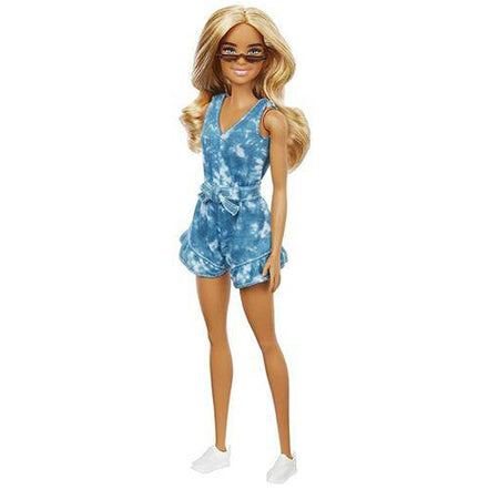 Barbie Fashionista - Select Figure(s) - Flip Side CollectiblesFashion DollToyShnip173 Tie - dye Shorts Romper