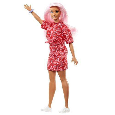 Barbie Fashionista - Select Figure(s) - Flip Side CollectiblesFashion DollToyShnipDoll 151 with Long Pink Hair