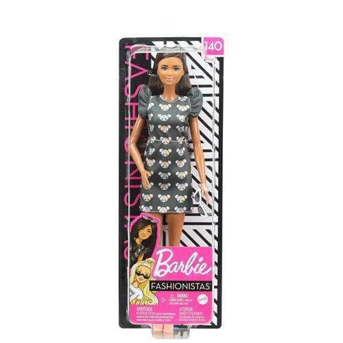 Barbie Fashionista - Select Figure(s) - Flip Side CollectiblesFashion DollToyShnipDoll 140 with Long Brunette Hair