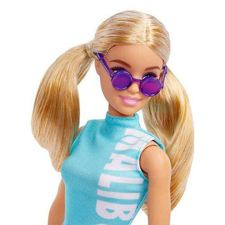 Barbie Fashionista - Select Figure(s) - Flip Side CollectiblesFashion DollToyShnip158 Blonde Hair with Malibu Dress and Leggings