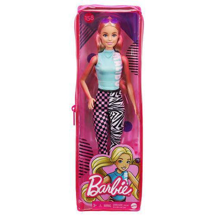 Barbie Fashionista - Select Figure(s) - Flip Side CollectiblesFashion DollToyShnip158 Blonde Hair with Malibu Dress and Leggings