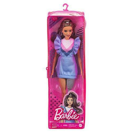 Barbie Fashionista - Select Figure(s) - Flip Side CollectiblesFashion DollToyShnip121 Brunette with Prosthetic Leg, Sweater Dress