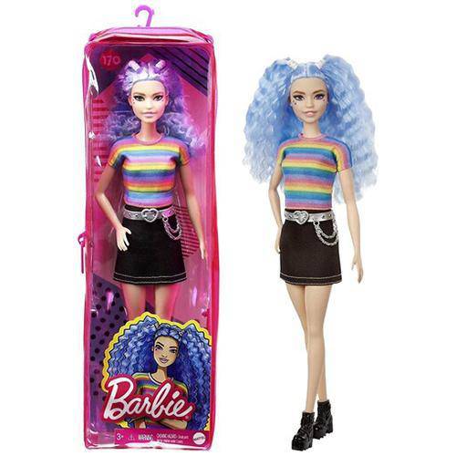 Barbie Fashionista - Select Figure(s) - Flip Side CollectiblesFashion DollToyShnip170 Blue hair