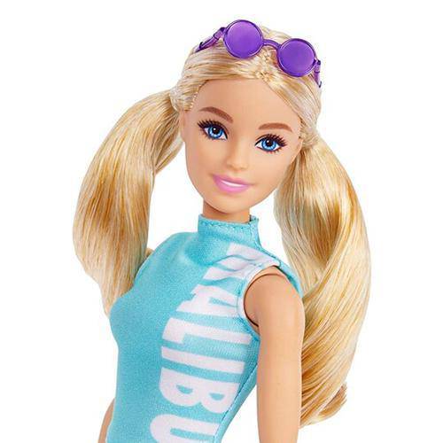 Barbie Fashionista - Select Figure(s) - Flip Side CollectiblesFashion DollToyShnip158 Blonde Hair with Malibu Dress and Leggings