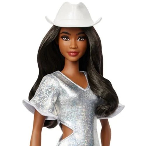 Barbie Fashionista - Select Figure(s) - Flip Side CollectiblesFashion DollToyShnip239 Barbie (Black Hair, Cowboy hat)