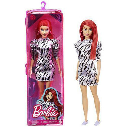 Barbie Fashionista - Select Figure(s) - Flip Side CollectiblesFashion DollToyShnip168 Red Hair & Dress