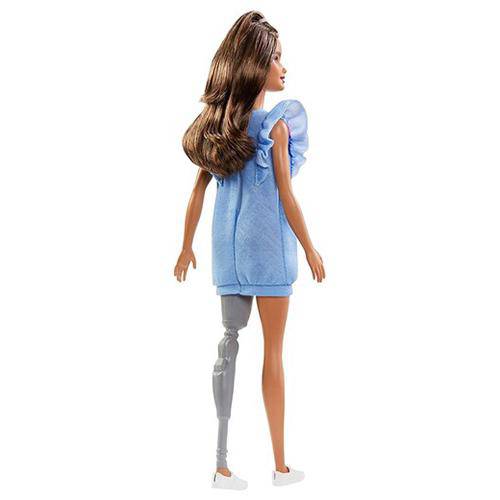 Barbie Fashionista - Select Figure(s) - Flip Side CollectiblesFashion DollToyShnip121 Brunette with Prosthetic Leg, Sweater Dress