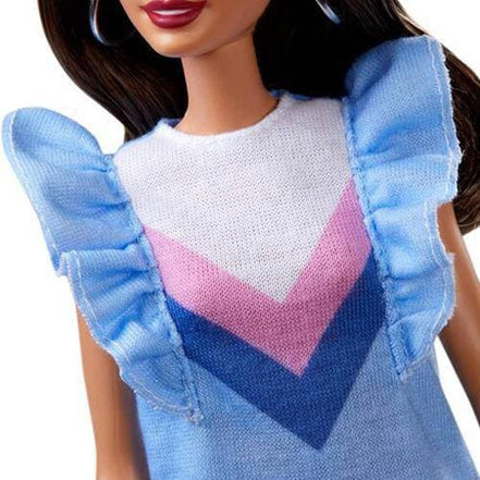 Barbie Fashionista - Select Figure(s) - Flip Side CollectiblesFashion DollToyShnip121 Brunette with Prosthetic Leg, Sweater Dress