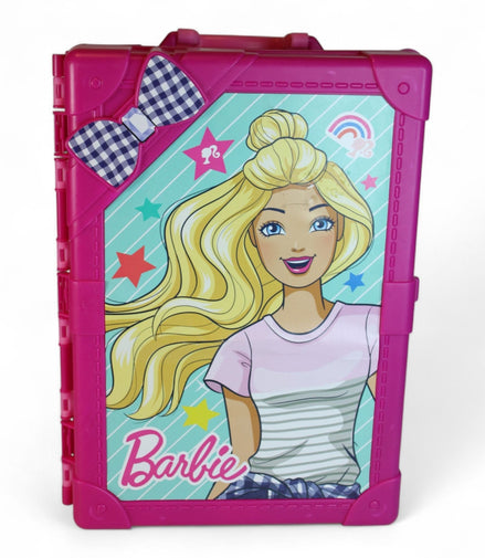 Barbie Fashionista Travel Case with Mirror and Accessories – Barbie case - Flip Side CollectiblesToy - AccessoryBarbie