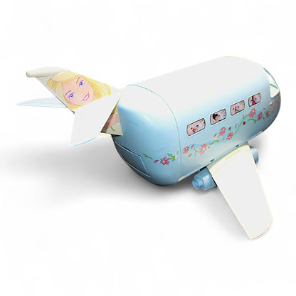 Barbie Jet Airplane 1999 interior with seats and accessories