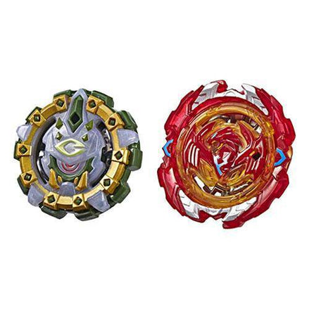 Beyblade Burst Turbo Slingshock Dual Pack - Choose your Beyblade - Flip Side CollectiblesToysToyShnipCyclops C4 & Phoenix P4