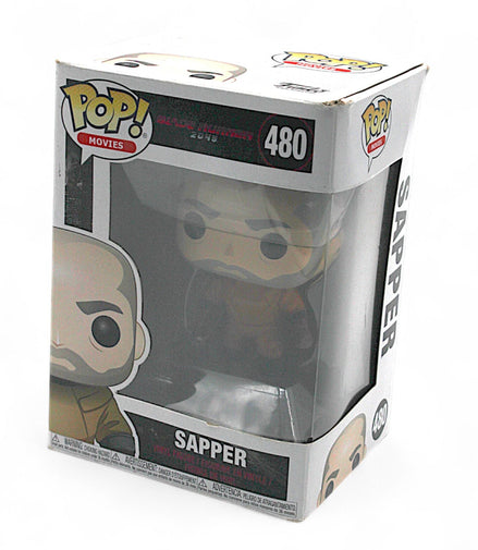 Side view of Blade Runner 2049 Sapper Funko Pop box
