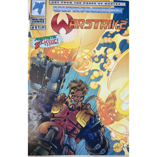 A mint condition Image Comics Bloodstrike issue 3 cover featuring the "Blood Brothers Part 4" story by Rob Liefeld and Dan Fraga, collectible.
