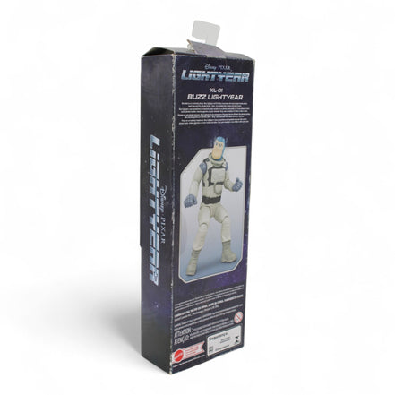 Back view of Disney Pixar Buzz Lightyear XL-01 action figure box