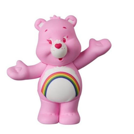 Front view of pink Care Bear figure