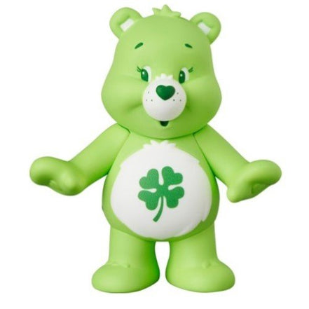 Front view of green Care Bear figure