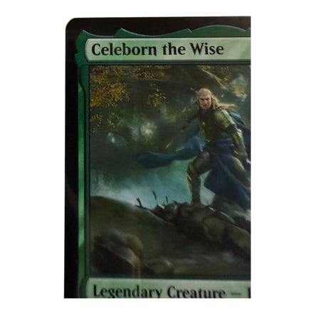 Close-up of Celebrorn The Wise card showing legendary creature details