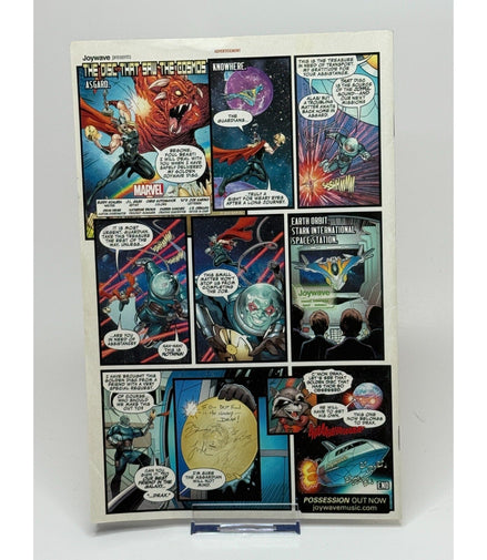 Back cover of Champions Outlawed #1 showcasing comic panels