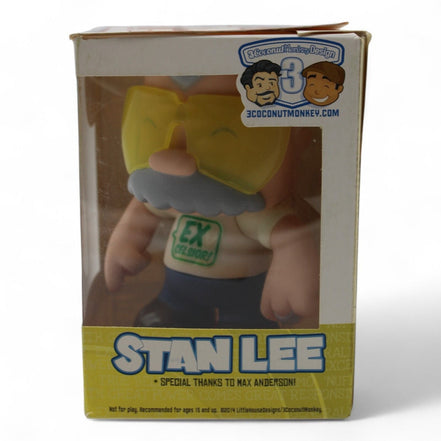 Chibi Stan Lee Vinyl Figure by 3 Coconut Monkey - Rare Collectible - Flip Side CollectiblesVinyl Figure3 Coconut Monkey