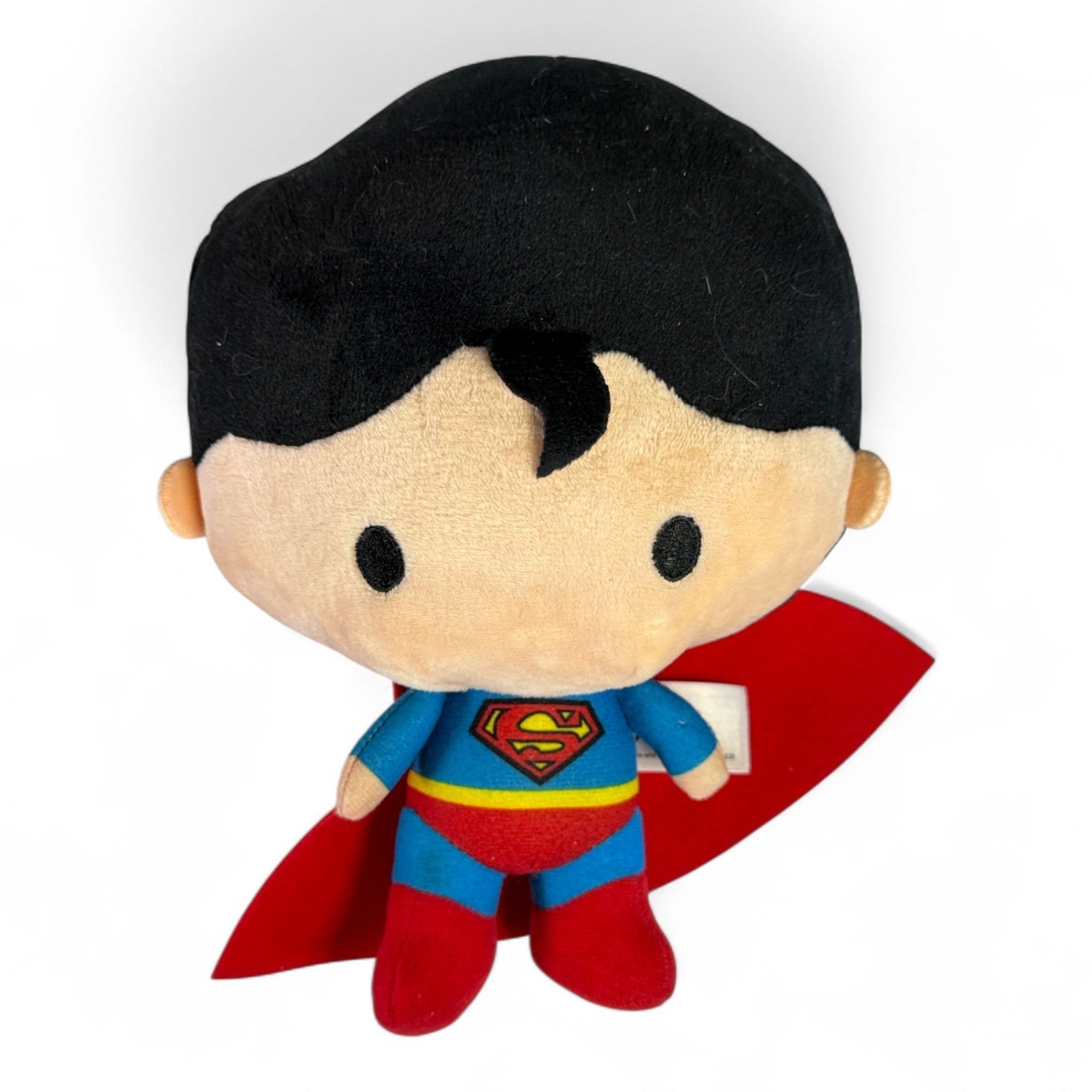 Front view of Chibi Superman plush doll
