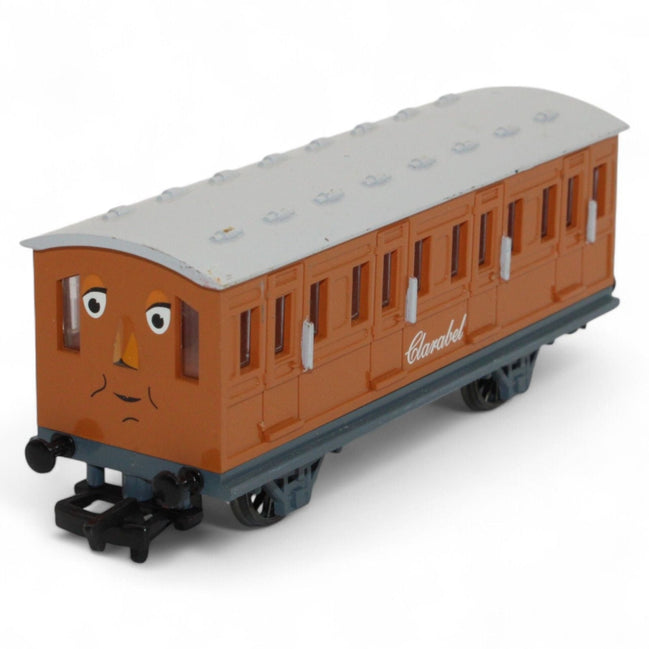 Clarabel Coach Car by Bachmann in HO scale, side view