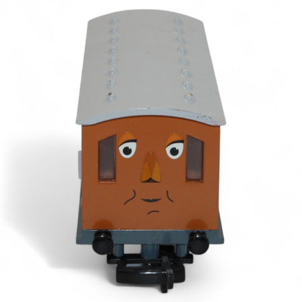 Front view of Clarabel Coach Car by Bachmann