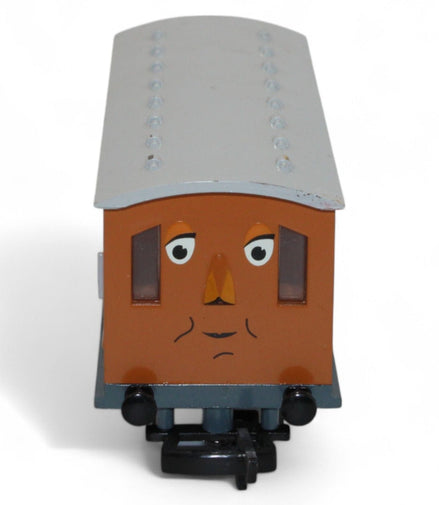 Front view of Clarabel Coach Car by Bachmann