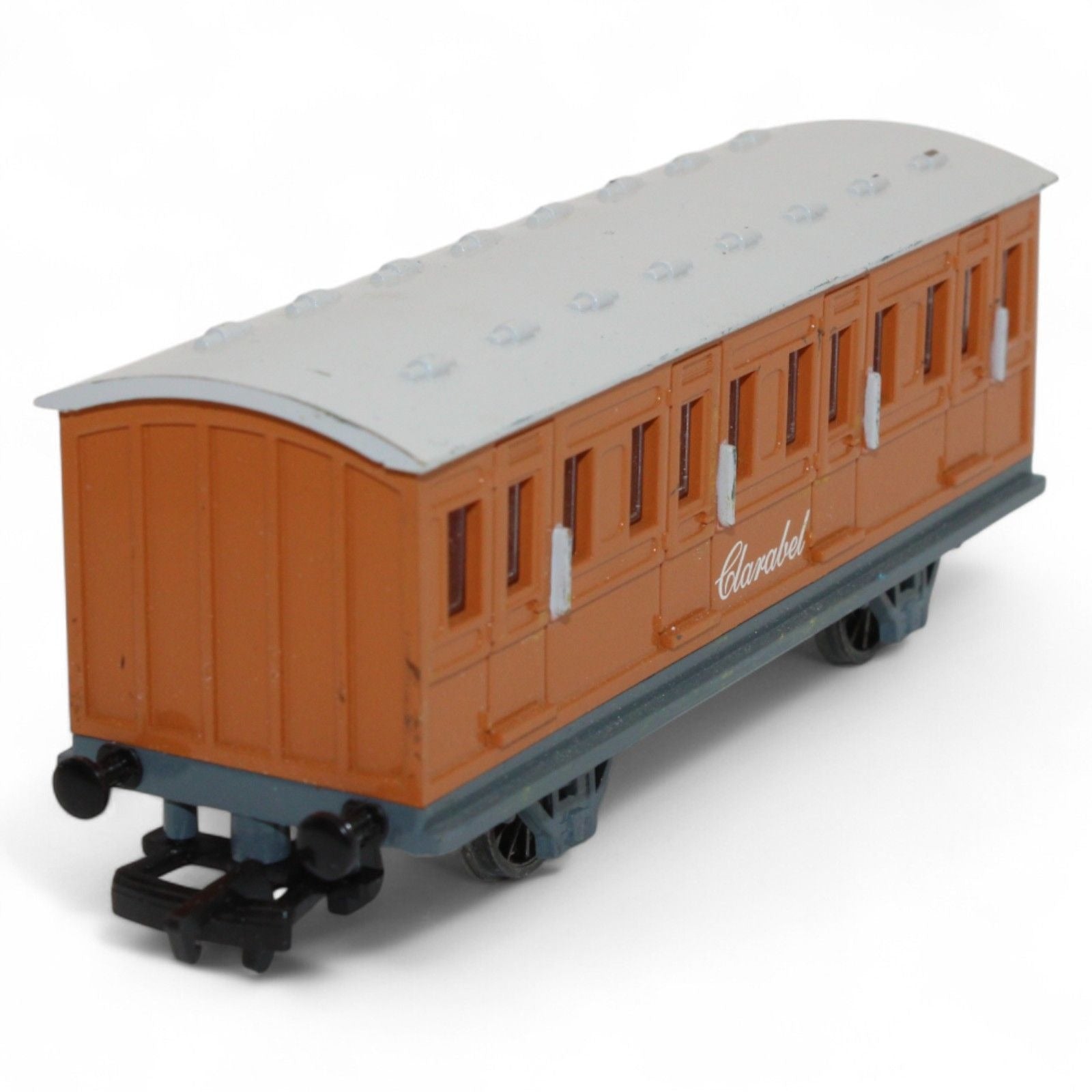 Rear view of Clarabel Coach Car by Bachmann