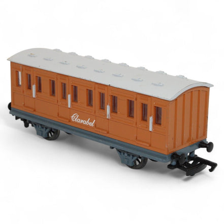 Clarabel Coach Car by Bachmann, angled rear view