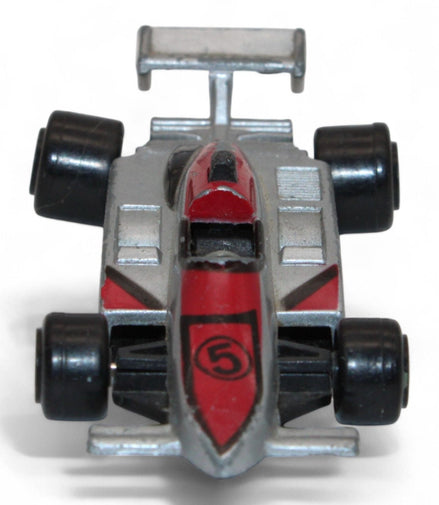Top view of Corgi No. 205 die-cast Formula One car