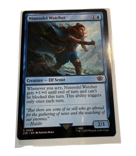 Magic The Gathering Nimrodel Watcher Card