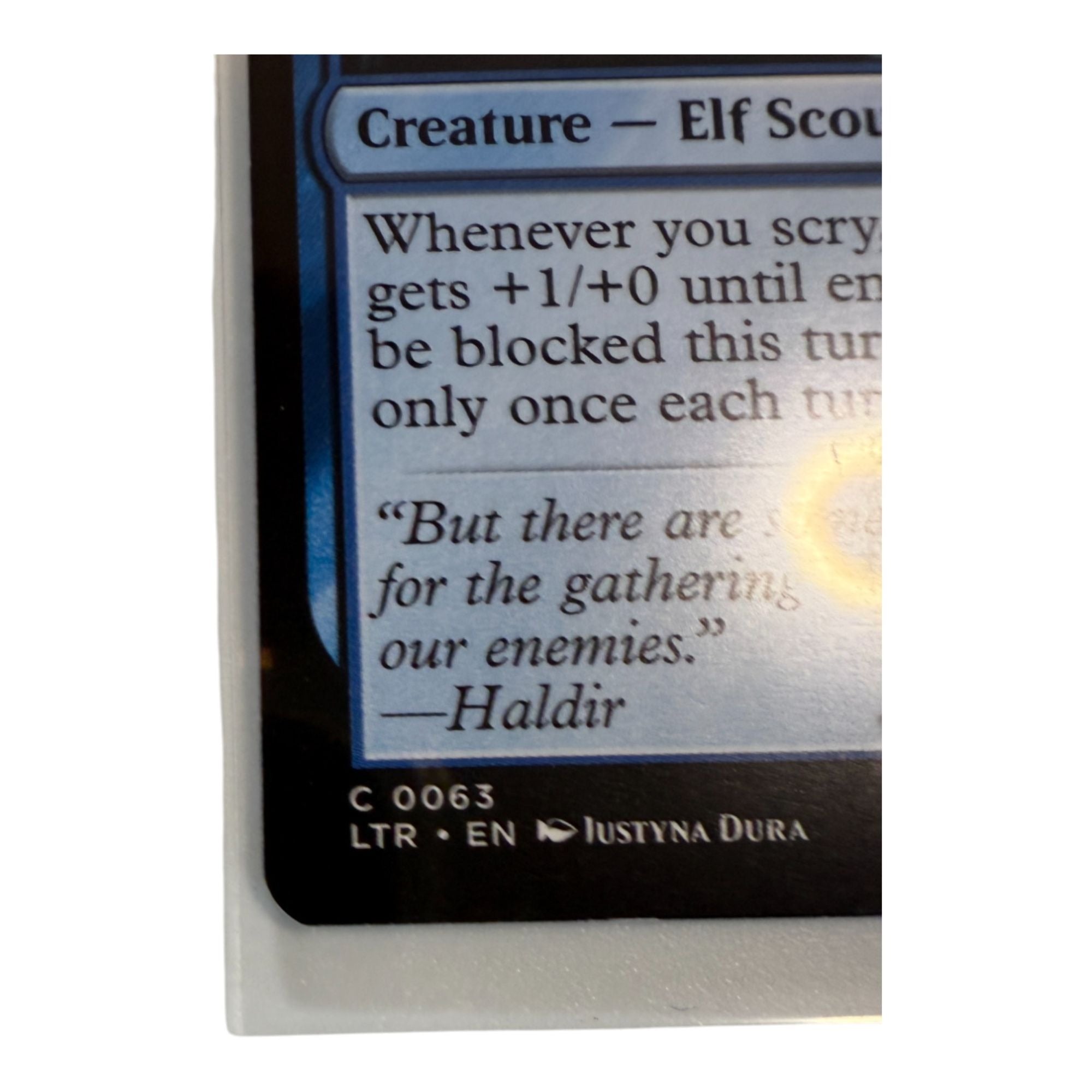 Magic The Gathering Nimrodel Watcher Card