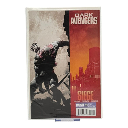 Dark Avengers comic cover showcasing a powerful superhero