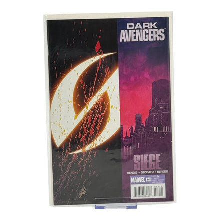 Dark Avengers issue cover with intense artwork