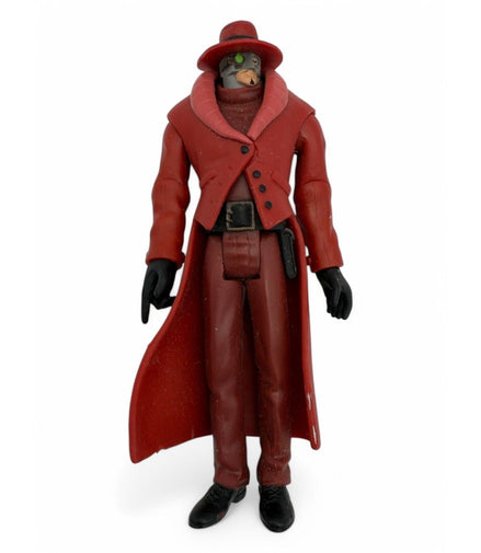 DC Universe Deadshot action figure in red coat and hat