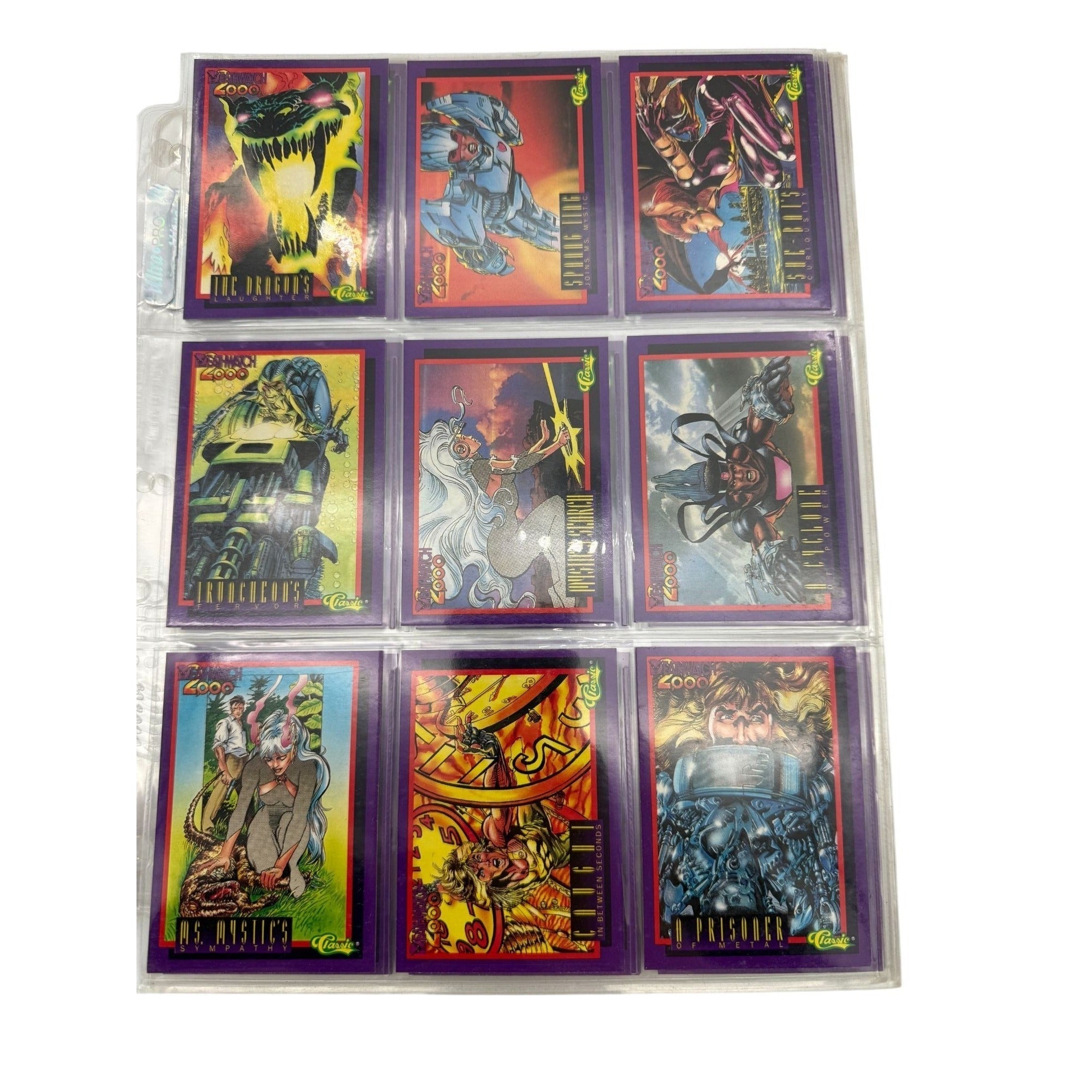 Deathwatch 2000 card featuring a classic comic character