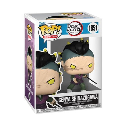 Genya Shinazugawa Funko Pop! vinyl figure in box