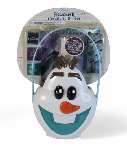 Disney Frozen II Olaf Creativity Bucket Set with activity supplies